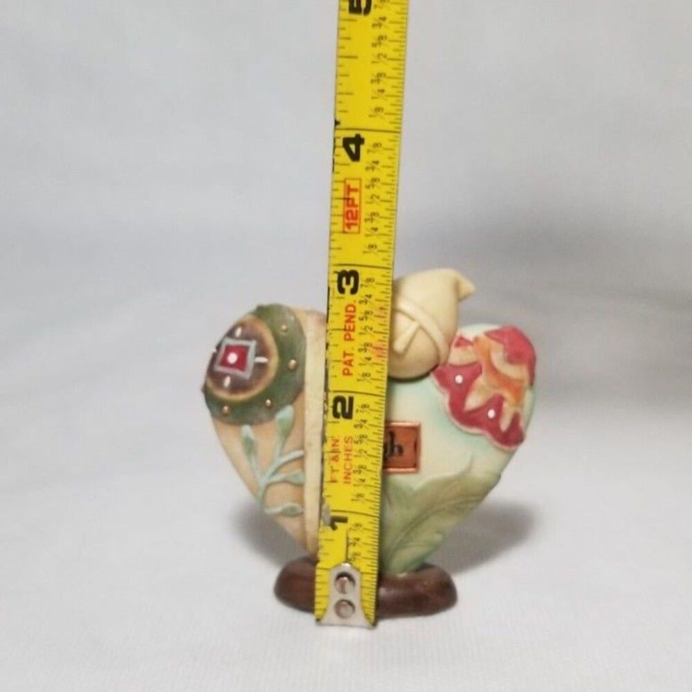Vintage Enesco Take Heart by Karen Hahn Figures "Giggle" "Cozy" "Laugh" 2007 - Picture 10 of 12